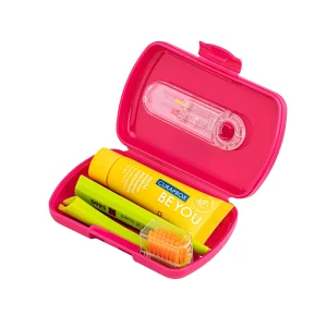 Curaprox Be You Travel Set - Koyu Pembe - 3