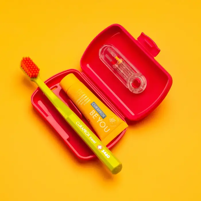 Curaprox Be You Travel Set - Koyu Pembe - 6