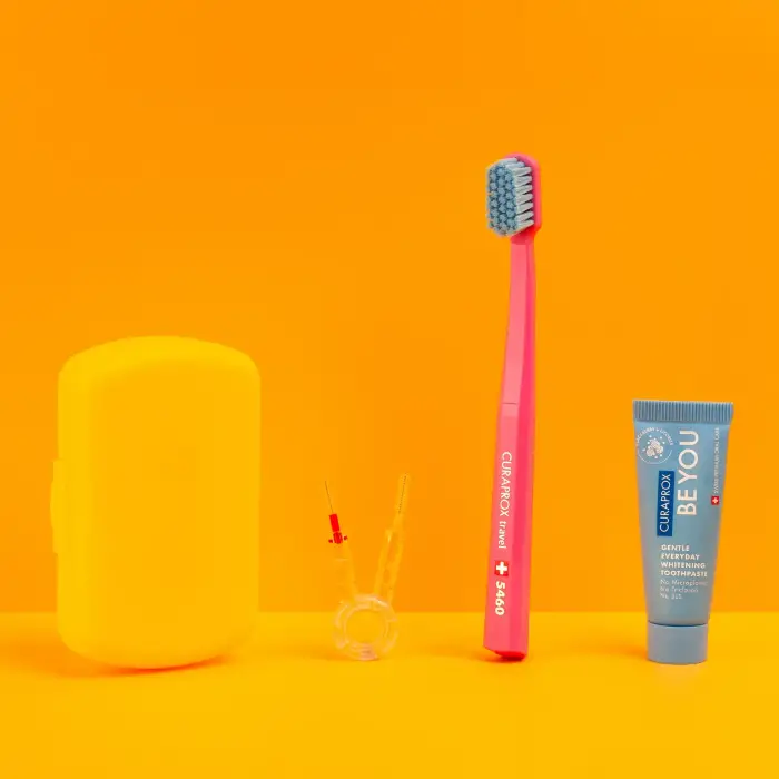 Curaprox Be You Travel Set - Sarı - 2