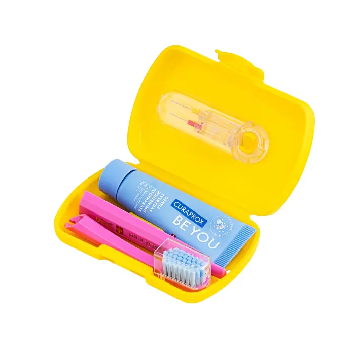 Curaprox Be You Travel Set - Sarı - 3