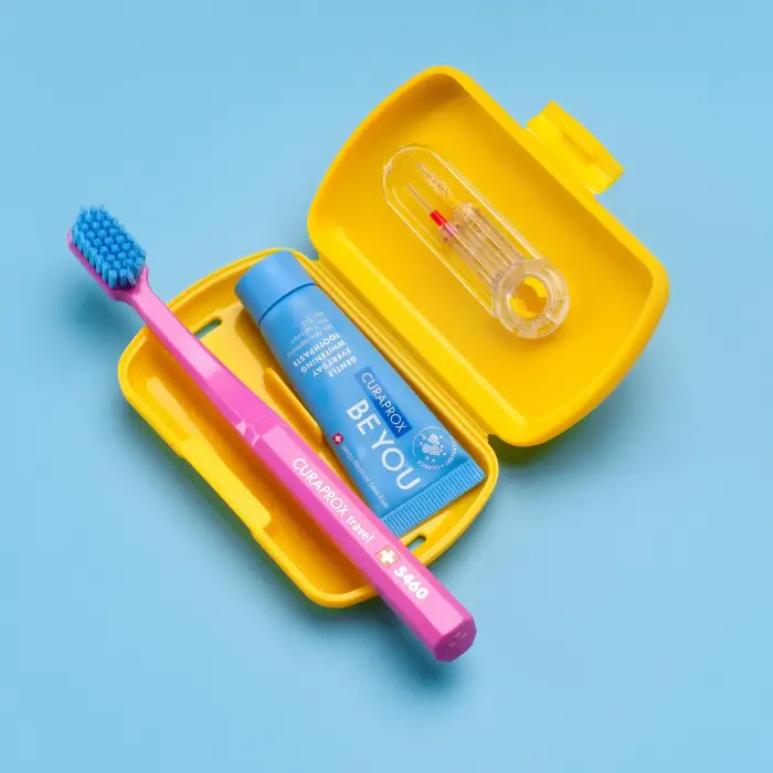 Curaprox Be You Travel Set - Sarı - 7