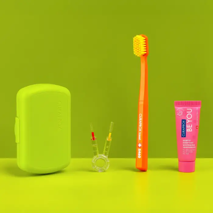 Curaprox Be You Travel Set - Yeşil - 2