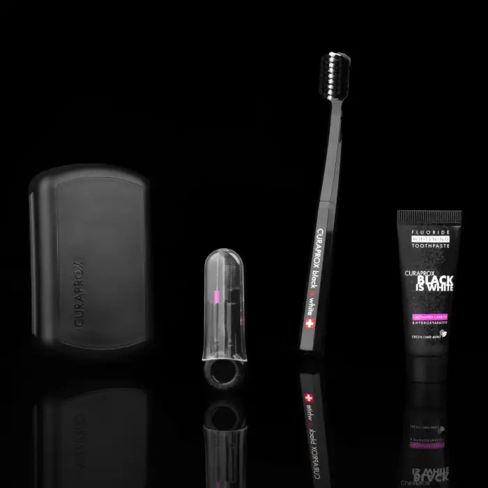 Curaprox Black Is White Travel Set - 4