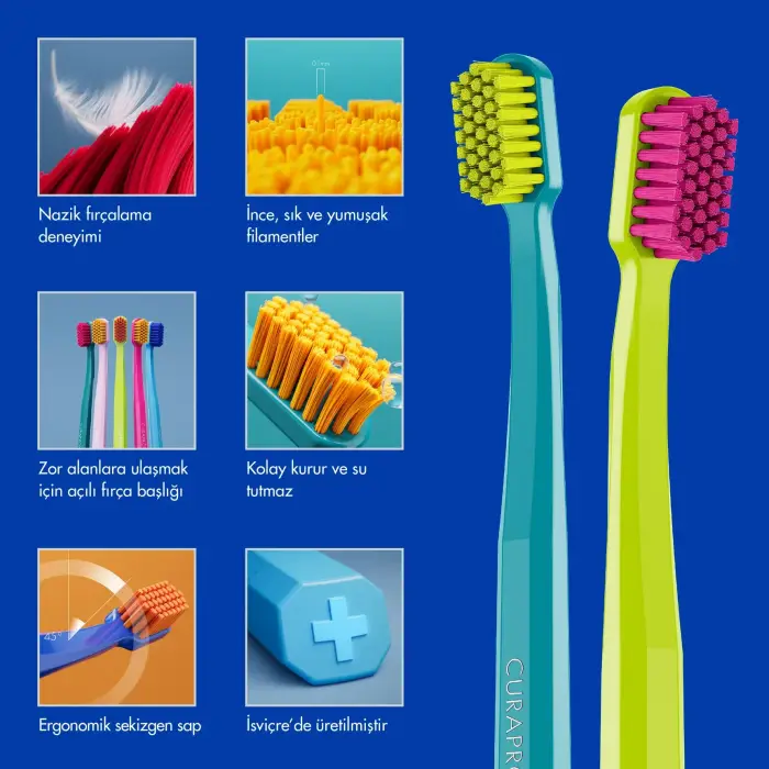 Curaprox CS 5460 Ultra Soft Diş Fırçası - 9