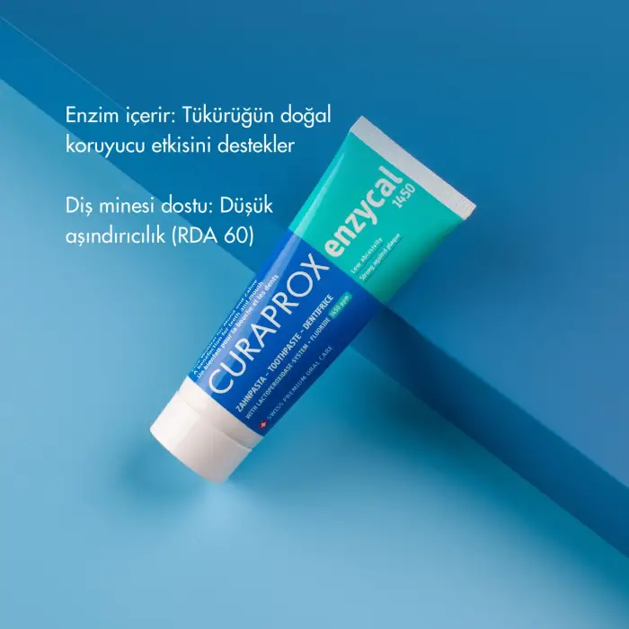 Curaprox Enzycal 1450 Ppm Diş Macunu 75 ml - 4