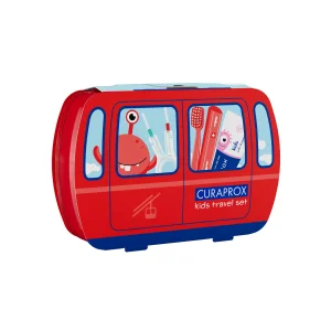 Curaprox Kids Travel Set - Kırmızı - Curaprox