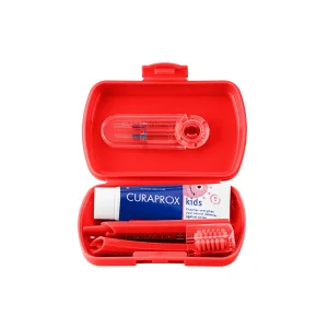 Curaprox Kids Travel Set - Kırmızı - 2