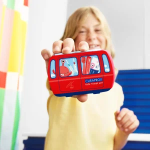 Curaprox Kids Travel Set - Kırmızı - 4