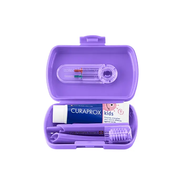 Curaprox Kids Travel Set - Mor - 2