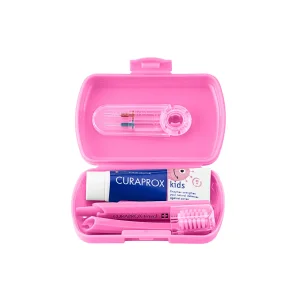 Curaprox Kids Travel Set - Pembe - 2