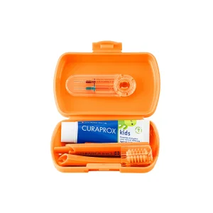 Curaprox Kids Travel Set - Turuncu - 2