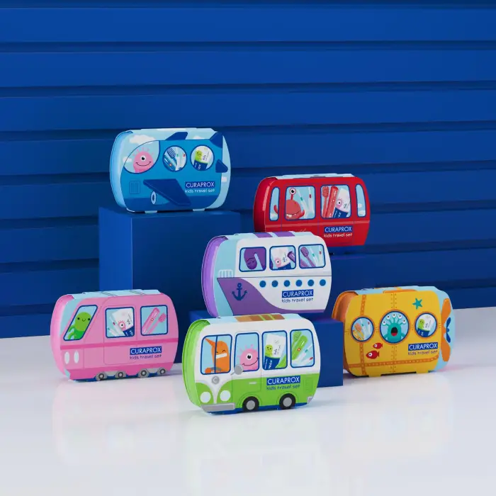 Curaprox Kids Travel Set - Turuncu - 6
