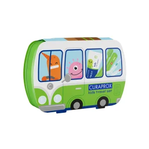 Curaprox Kids Travel Set - Yeşil - Curaprox