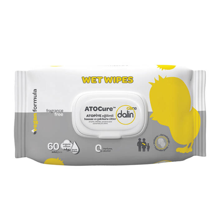 Dalin Atocure Islak Mendil 60 Adet - 1
