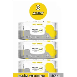 Dalin Care Islak Havlu 60 Adet 3'lü Paket - Dalin