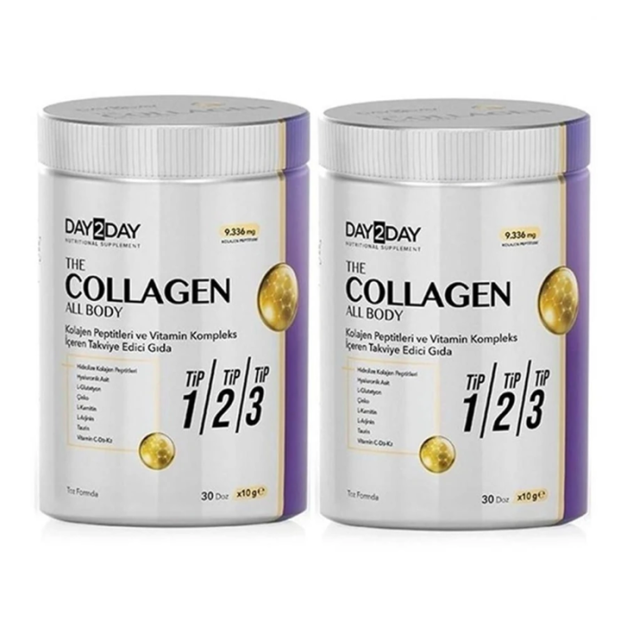 Day2Day The Collagen All Body Toz 300 gr - 1 Alana 1 Hediye - 1