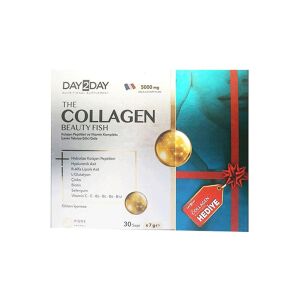 Day2Day The Collagen Beauty Fish Kollajen 30 Saşe + The Collagen Beauty Elastin 500 mg 60 Tablet - Day2Day