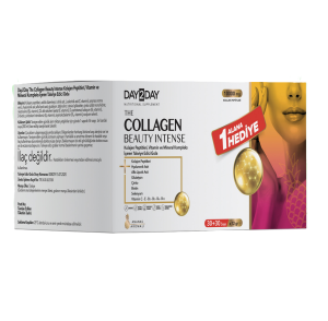 Day2Day The Collagen Beauty Intense Ananas Aromalı 30 + 30 Saşe - 1 Alana 1 Hediye - Day2Day