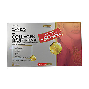 Day2Day The Collagen Beauty Intense Ananas Aromalı 45 Saşe - %50 Daha Fazla - Day2Day 