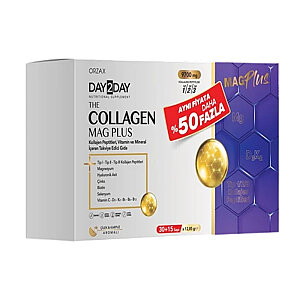 Day2Day The Collagen Mag Plus Çilek & Karpuz Aromalı 45 Saşe - Day2Day