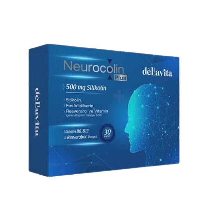 Dellavita Neurocolin Plus Sitikolin 500 mg 30 Kapsül - 1