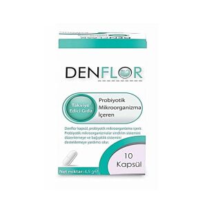 Denflor Probiyotik 10 Kapsül - Denflor