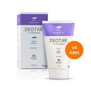 Deotak Soft Krem Deodorant 35 ml x 4 Adet - Deotak