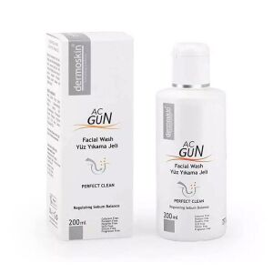Dermoskin AcGun Yüz Yıkama Jeli 200 ml - Dermoskin