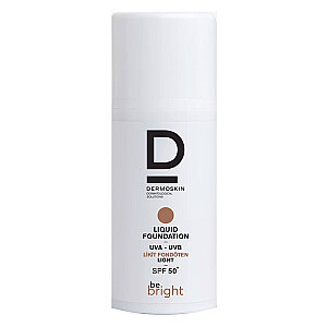 Dermoskin Be Bright SPF50+ Likit Fondöten 33 ml - Light - Dermoskin