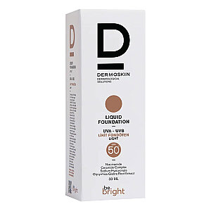 Dermoskin Be Bright SPF50+ Likit Fondöten 33 ml - Light - 3