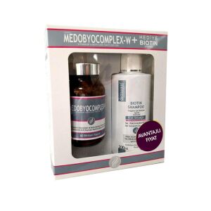 Dermoskin Medobyocomplex-W Kadın 60 Kapsül + Biotin Şampuan 200 ml - Dermoskin