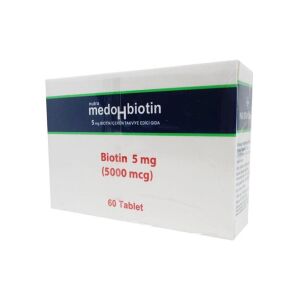 Dermoskin Medohbiotin 5 mg 60 Tablet - Dermoskin