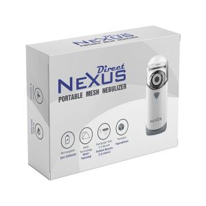 Direct Nexus Taşınabilir Mesh Nebulizatör (Şarjlı, Çok Hafif, Süper Sessiz) - Direct