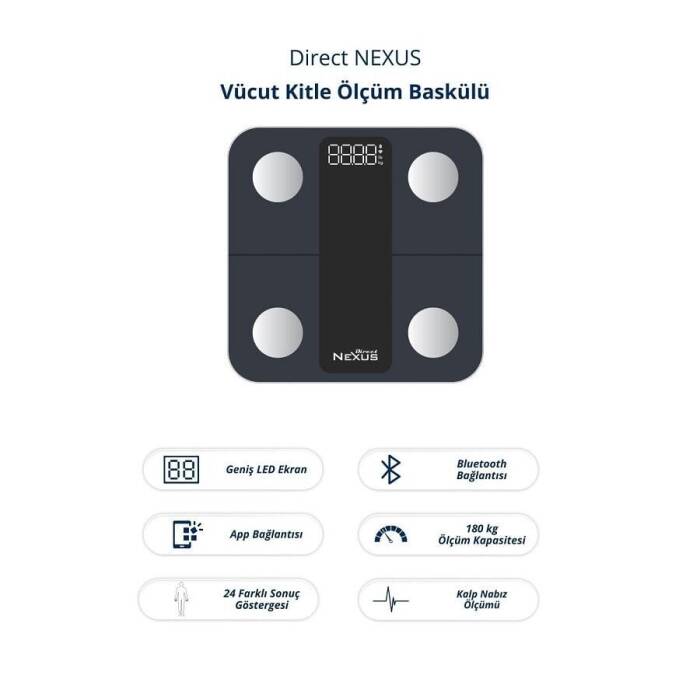 Direct Nexus Vücut Kitle Ölçüm Baskülü - 2