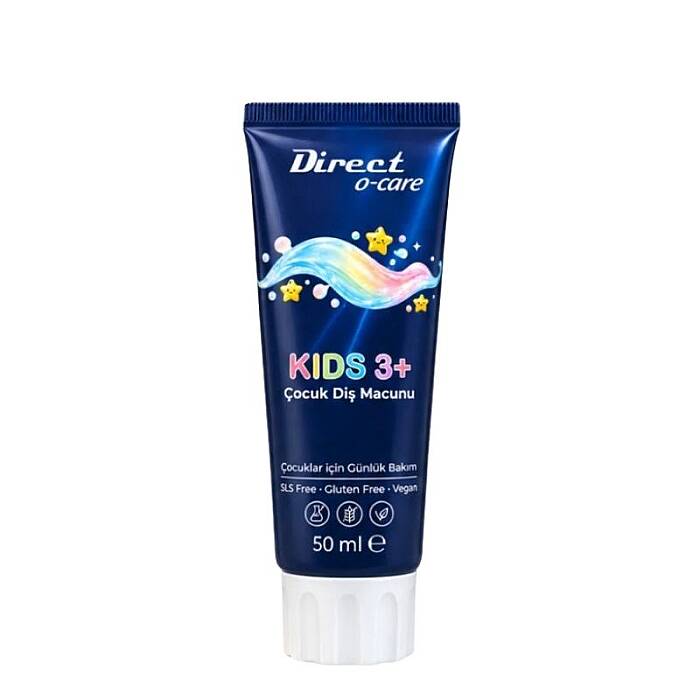 Direct o-care Kids 3+ Çocuk Diş Macunu 50 ml - 1