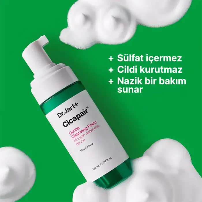 Dr. Jart+ Cicapair Gentle Cleansing Foam Hassas Temizleyici Köpük 150 ml - 2