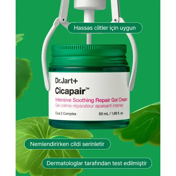 Dr. Jart+ Cicapair Intensive Soothing Yoğun Yatıştırıcı Onarıcı Jel Krem 50 ml - 4