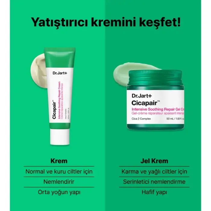 Dr. Jart+ Cicapair Intensive Soothing Yoğun Yatıştırıcı Onarıcı Jel Krem 50 ml - 5