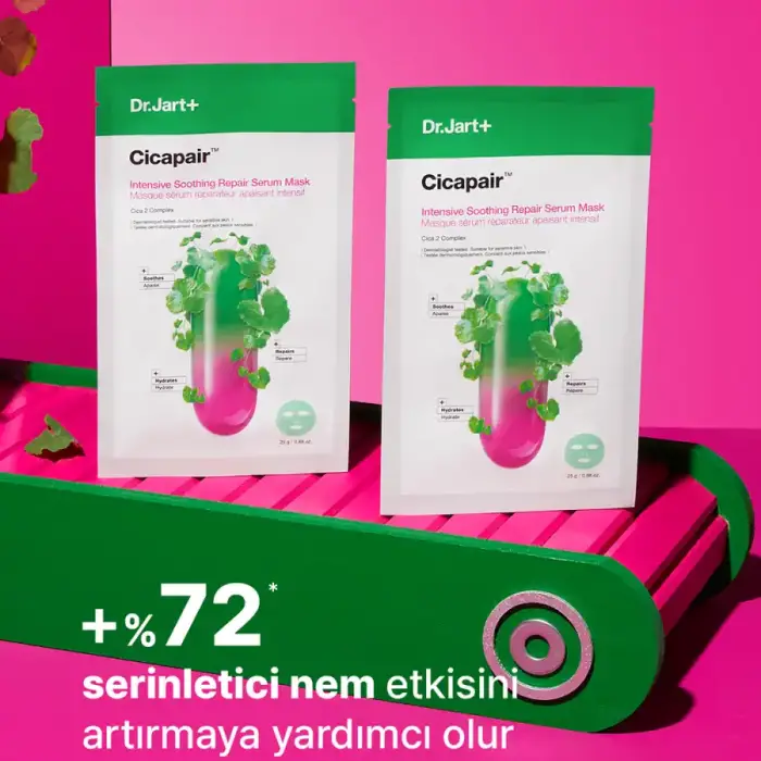 Dr. Jart+ Cicapair Yoğun Yatıştırıcı Onarıcı Serum Yüz Maskesi 25 g - 5