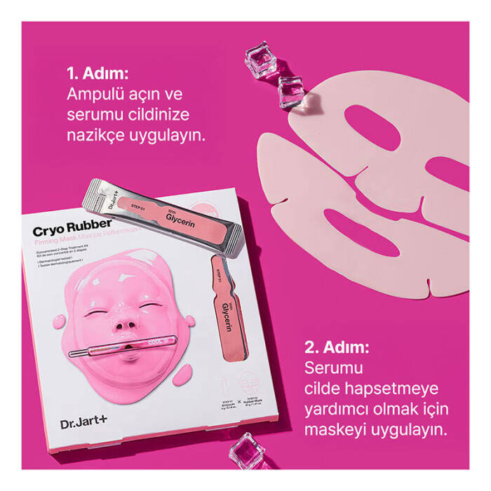 Dr. Jart+ Cryo Rubber Firming Sıkılaştırıcı Yüz Maskesi 40 g + 4 g - 3