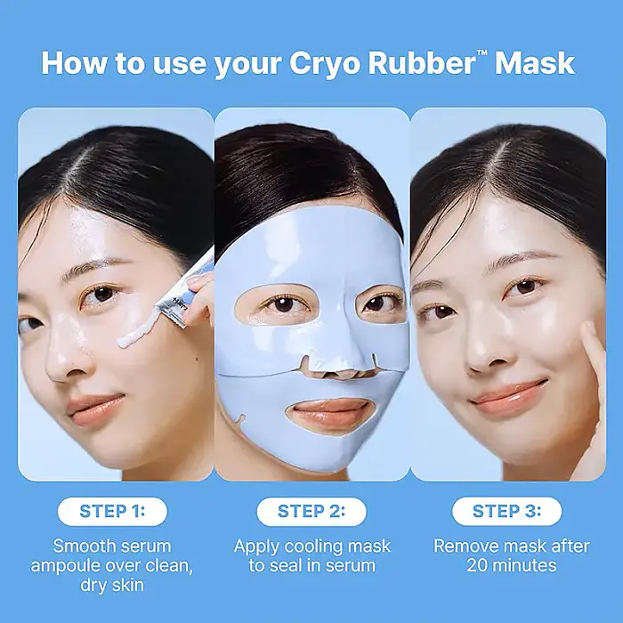 Dr. Jart+ Cryo Rubber Moisturizing Mask Nemlendirici Yüz Maskesi 36 g x 4 g - 5