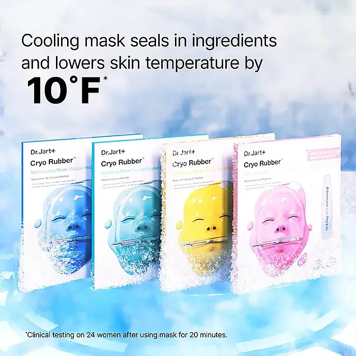 Dr. Jart+ Cryo Rubber Moisturizing Mask Nemlendirici Yüz Maskesi 36 g x 4 g - 6