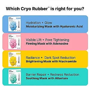 Dr. Jart+ Cryo Rubber Moisturizing Mask Nemlendirici Yüz Maskesi 36 g x 4 g - 8