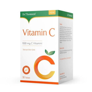 Dr. Thomson Vitamin C 1000 mg 30 Tablet - Dr. Thomson