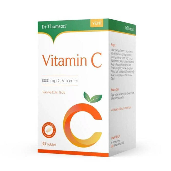 Dr. Thomson Vitamin C 1000 mg 30 Tablet - 1