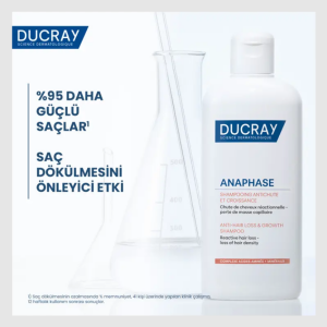 Ducray Anaphase+ Reactive Saç Dökülmesi Karşıtı Şampuan 400 ml - 3