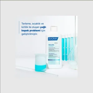 Ducray Kelual Squanorm Kepek Karşıtı & Ferahlatıcı Şampuan 400 ml - 4