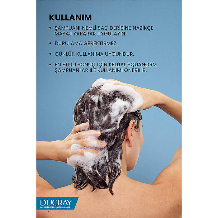 Ducray Kelual Squanorm Kepek Önleyici ve Kaşıntı Hissini Yatıştırıcı Losyon 190 ml - 3