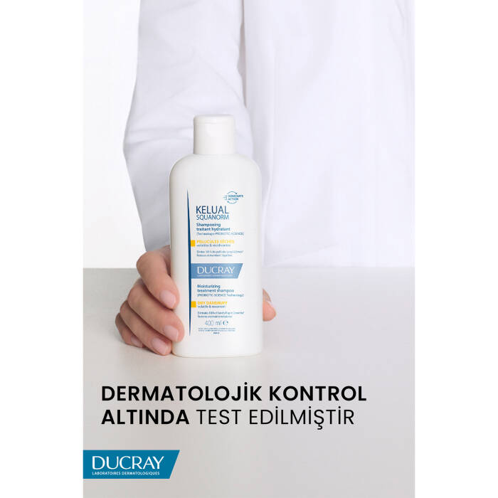 Ducray Kelual Squanorm Kuru Saçlar İçin Kepek Karşıtı Şampuan 400 ml - 5