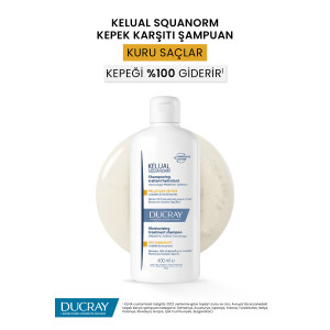 Ducray Kelual Squanorm Kuru Saçlar İçin Kepek Karşıtı Şampuan 400 ml - 3